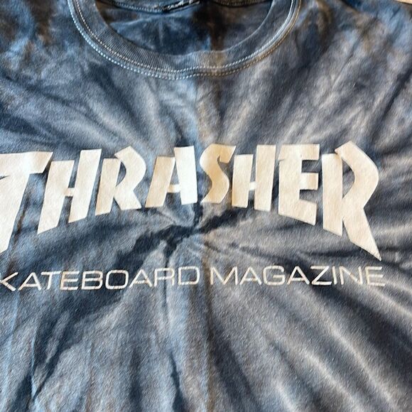 Thrasher skateboard magazine t-shirt size Med-large see measurements. - Picture 2 of 7